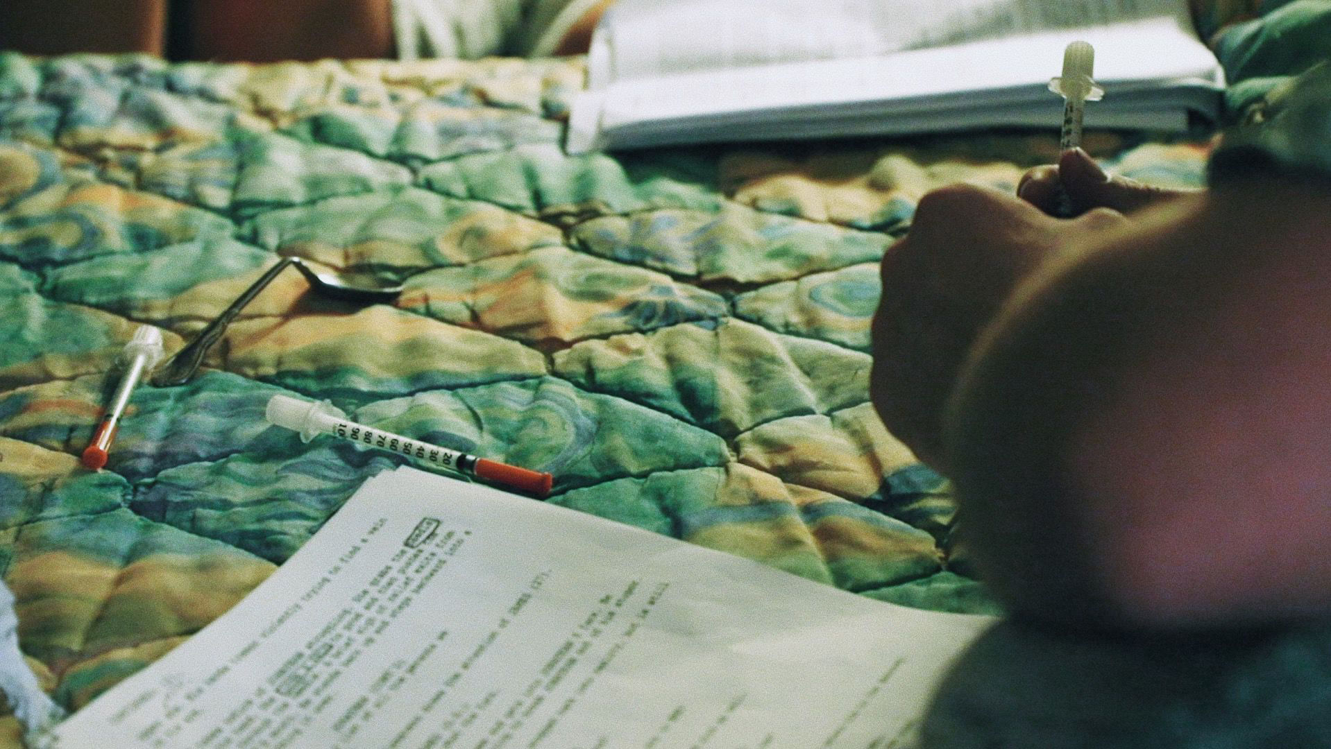 OB7_David Flannery reviewing lines.JPG
